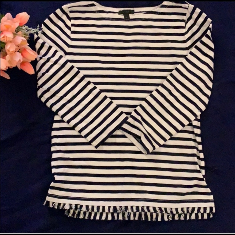 J. Crew 3/4 Sleeve Top